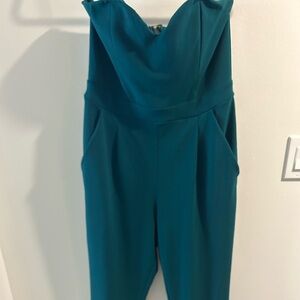 Express Teal Jumpsuit